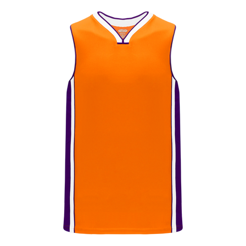 Athletic Knit Pro Cut Basketball Jersey with Rap Neck & Side Inserts (B1715)